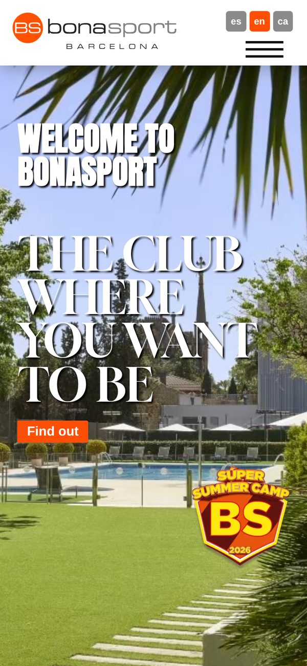 Club Bonasport — mobile version