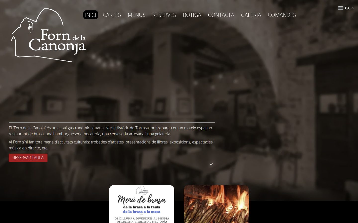 Forn de la Canonja — website by IlladelsBous