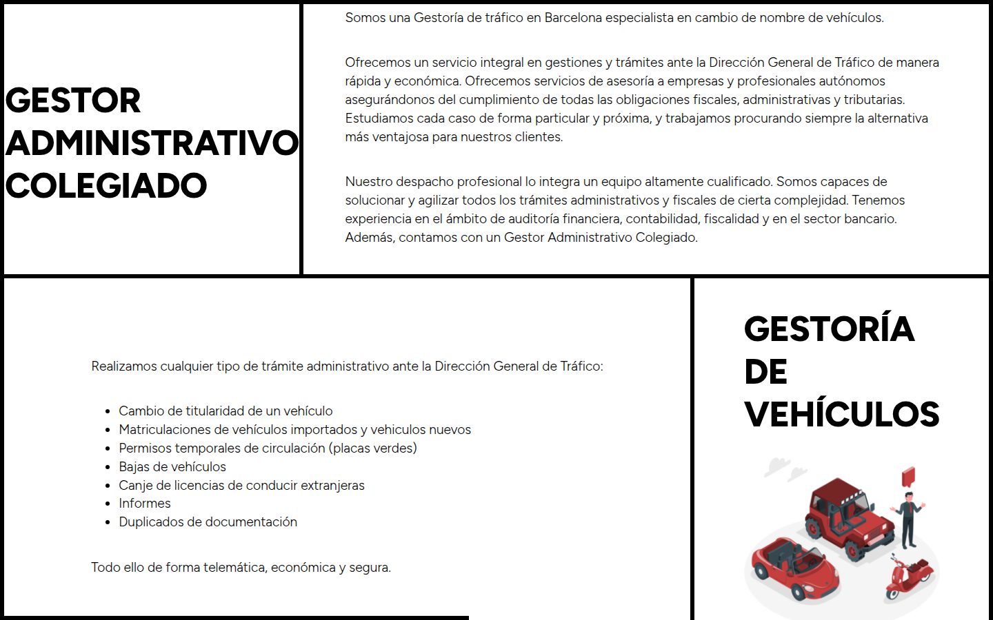 Gestoria Guasch i Associats — website by IlladelsBous