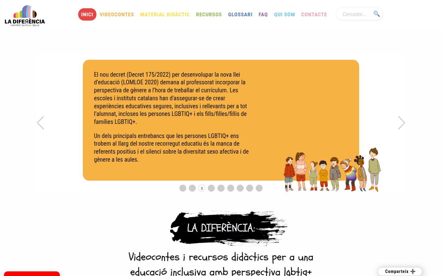 La Diferència — website by IlladelsBous